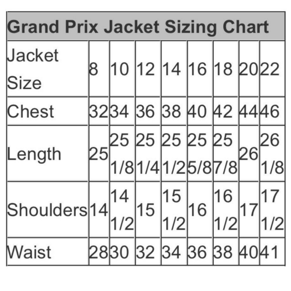 Grand Prix Red Wool Show Jacket - Picture 11 of 11